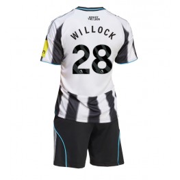 Newcastle United Joe Willock #28 Thuis tenue Kids 2025-26 Korte Mouw (+ Korte broeken)